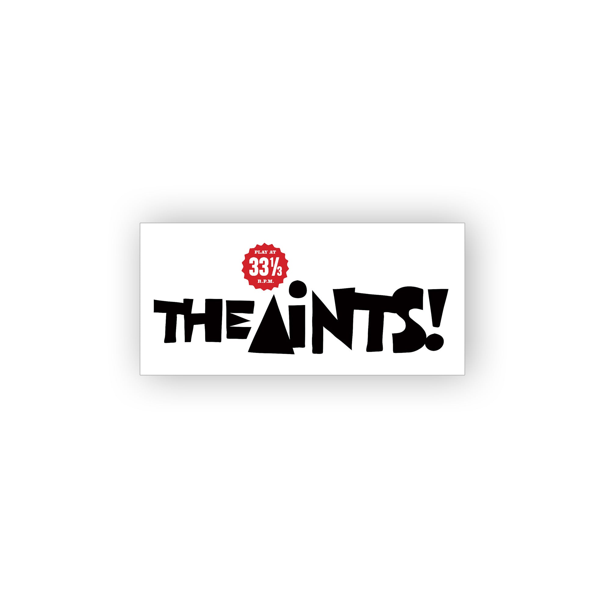 The Aints - The Aints Vinyl Sticker