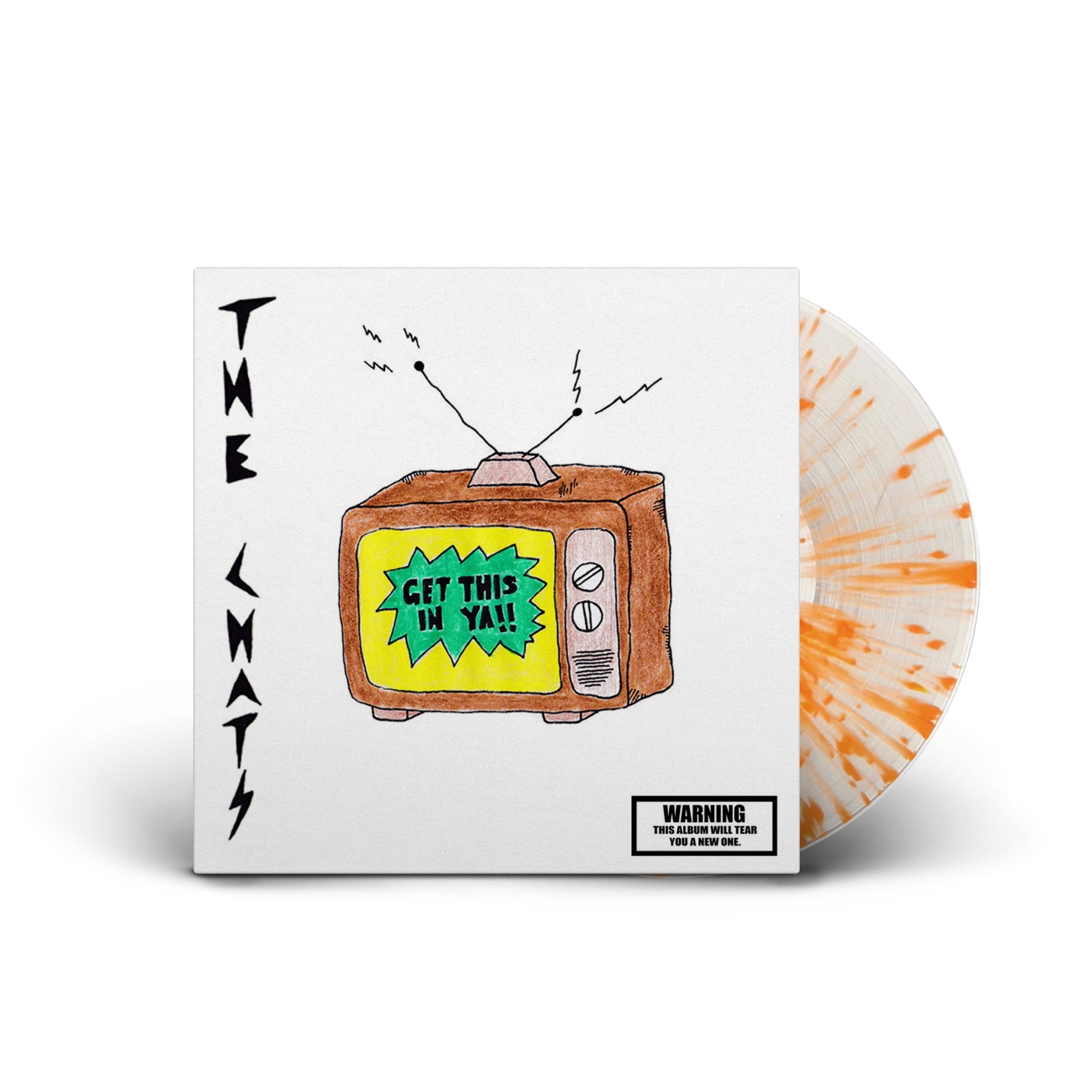 Get This In Ya LP (Clear w/ Orange Splatter Vinyl)