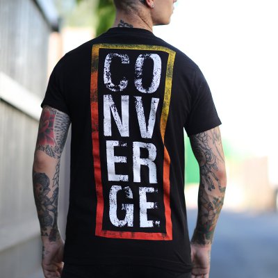 Converge - The Dark (Circle) Tee (Black) Photo Back