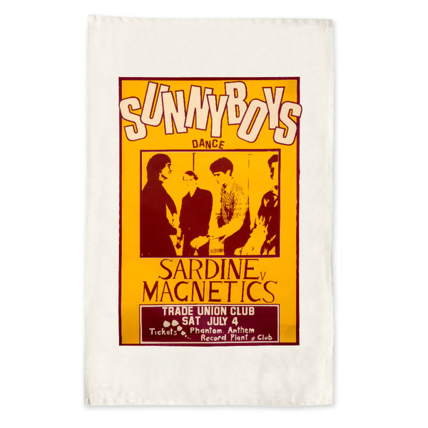 Sunnyboys - Trade Union Club Tea Towel