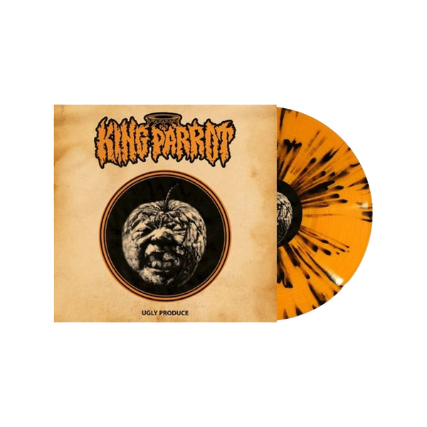 King Parrot - Ugly Produce LP (Orange w/ Black Splatter)