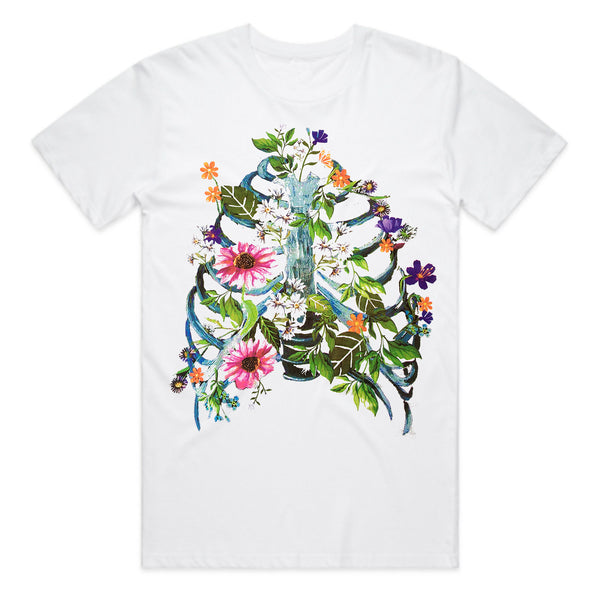 Vera Blue - Mercurial Flower Vase T-shirt (White)