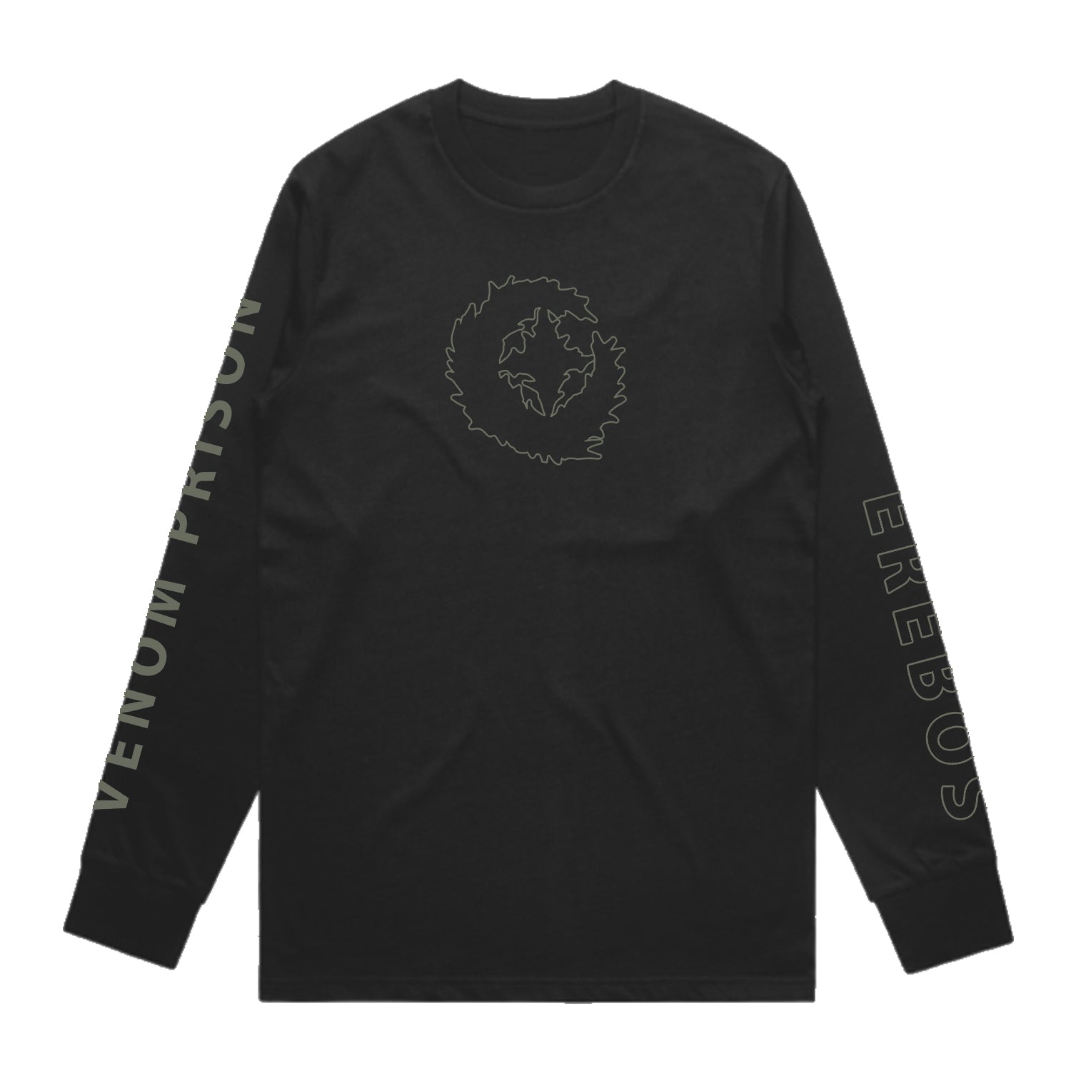 Venom Prison - Erebos Moon Longsleeve (Black)