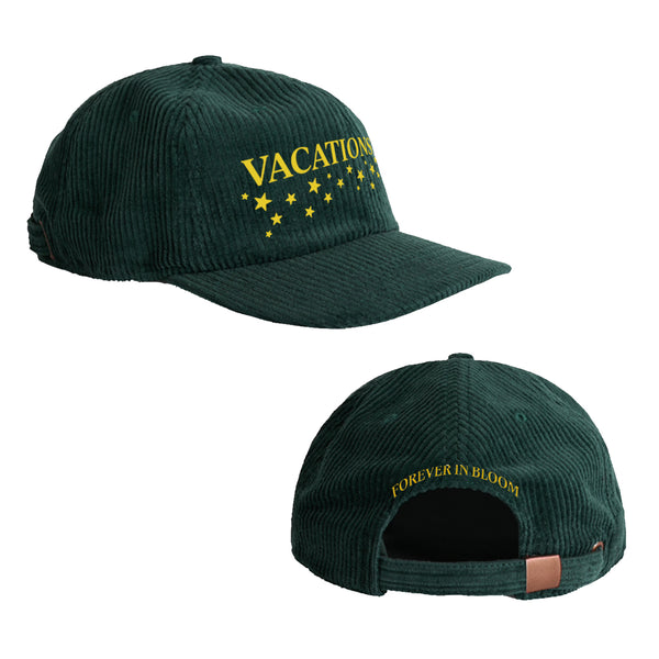 Vacations - Star Logo Cord Hat (Pine Green)