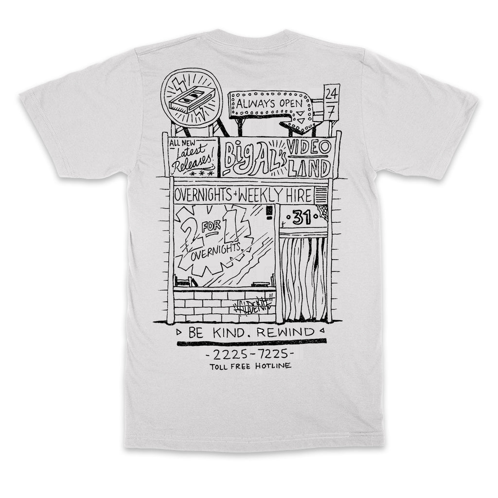 Alex Lahey - Video Tee (White) Back