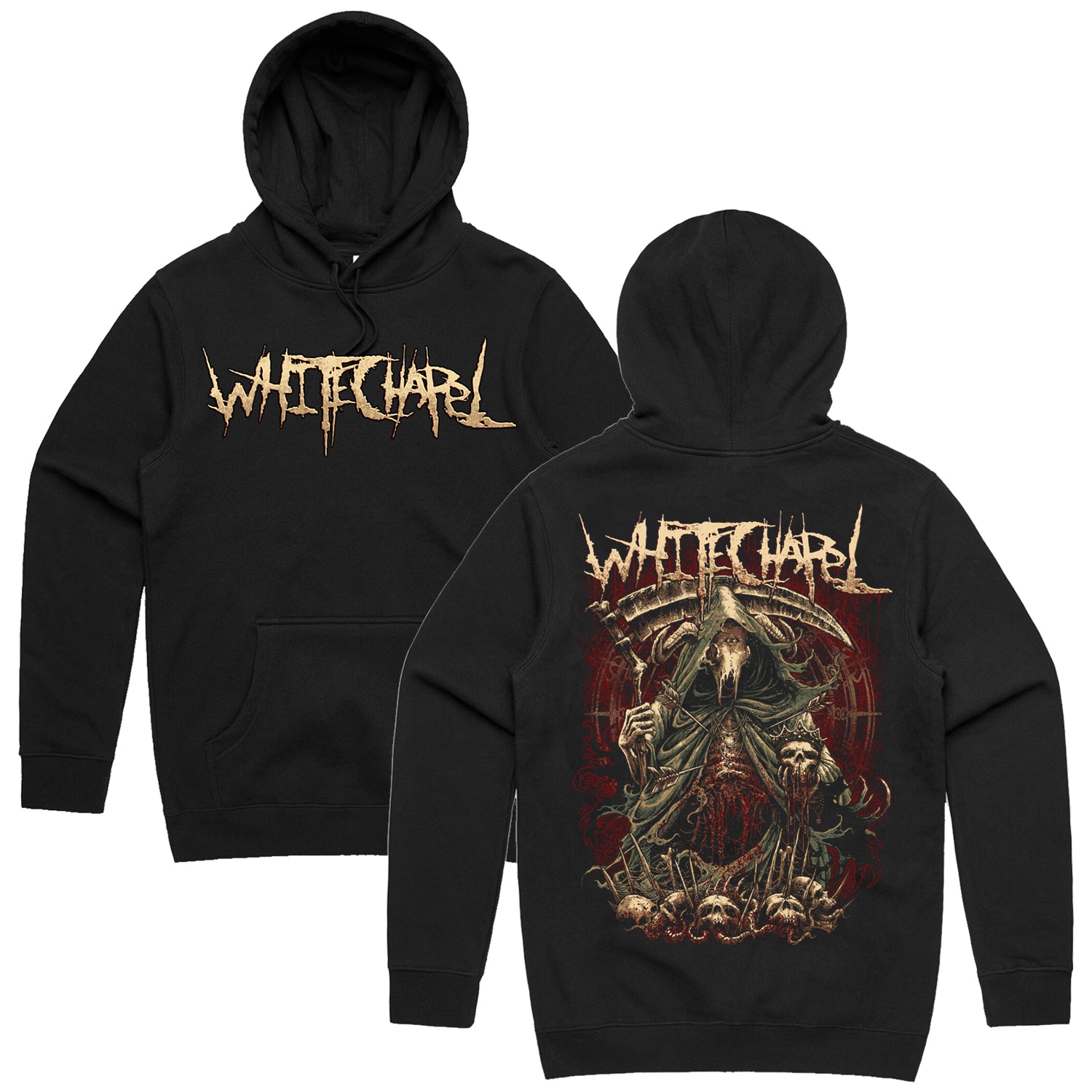 Whitechapel - The King Is Dead Hoodie (Black)