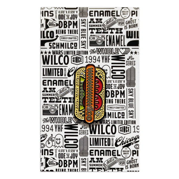 Wilco - Hot Dog Enamel Pin