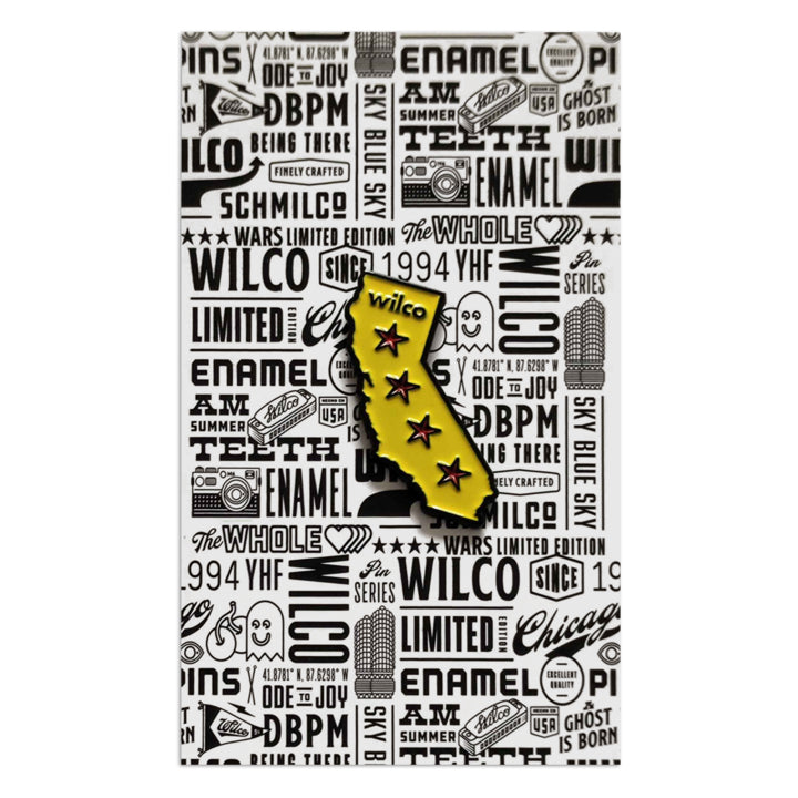 California Enamel Pin