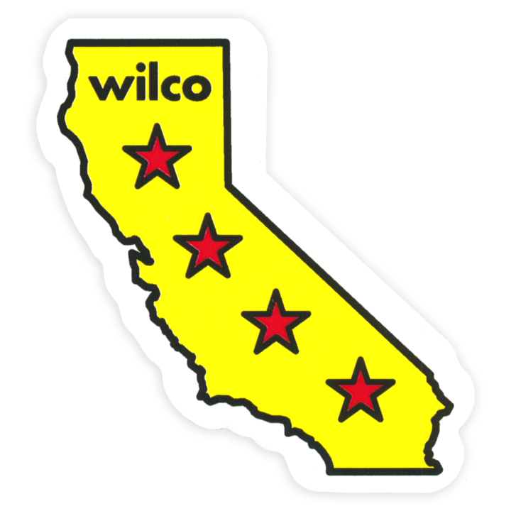 Wilco - California Sticker