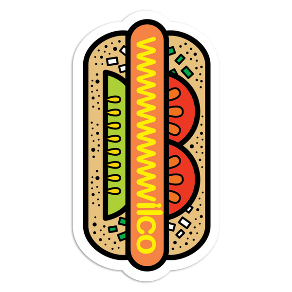 Wilco - Hot Dog Sticker