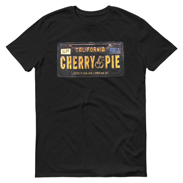 Warrant - Cherry Pie License Plate Tee (Black)