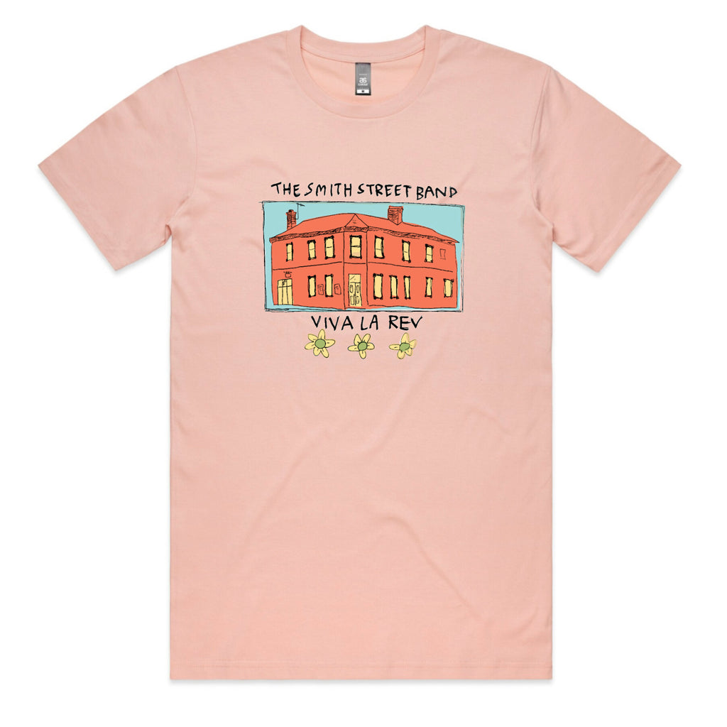 The Smith Street Band - Whole Pub Tee (Pink)