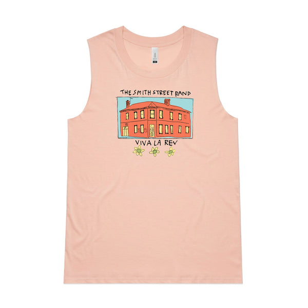 The Smith Street Band - Whole Pub Womens Tank (Pink)