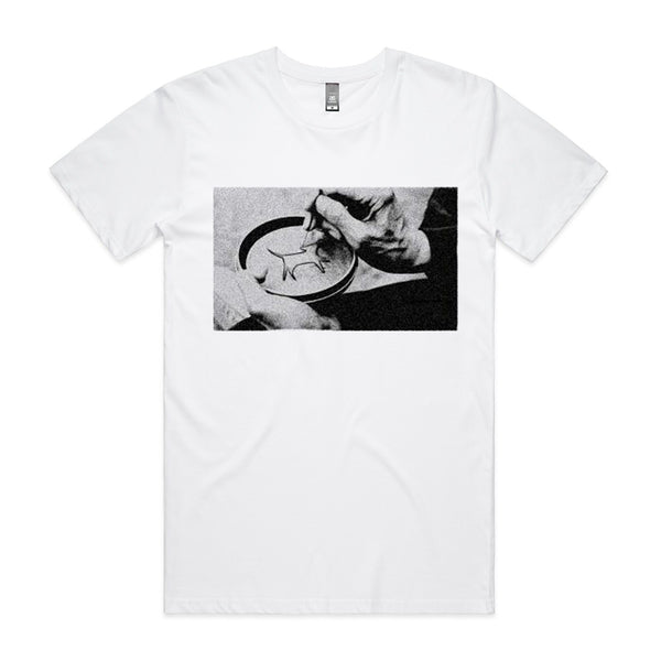 Wil Wagner - Honeycomb Laika T-Shirt (White)