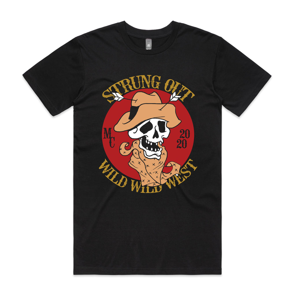 Strung Out - Wild West Tee (Black)