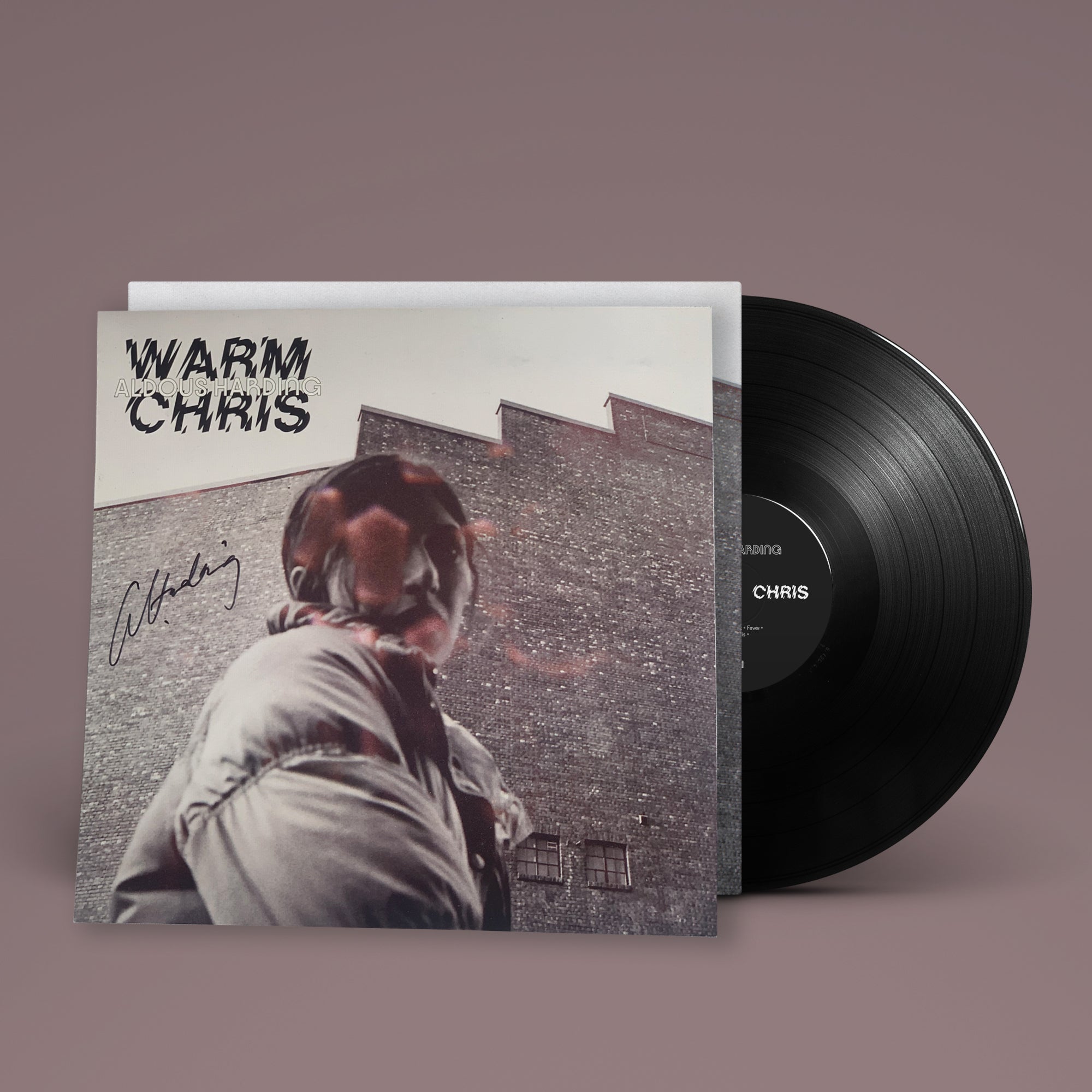 Aldous Harding - Warm Chris LP (Black) + Signed Poster