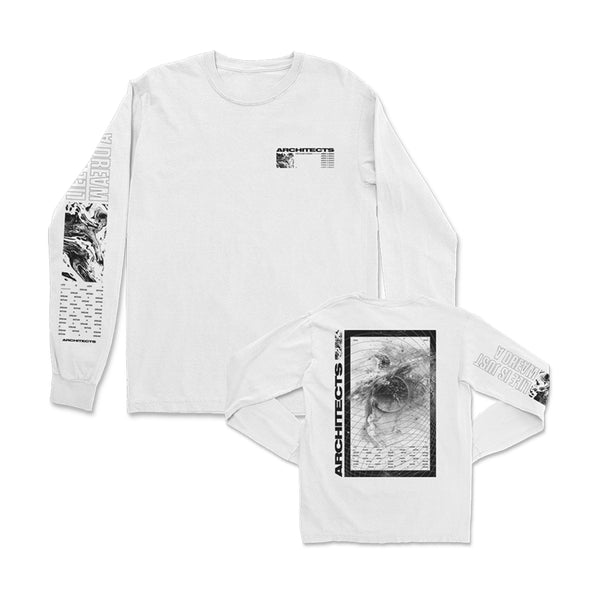 Architects - Dream Within A Dream Longsleeve (White)