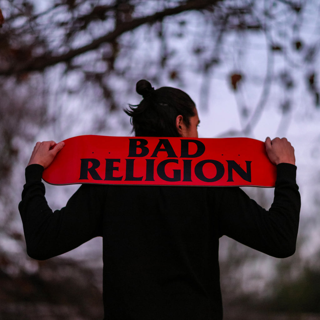 Bad Religion - Logo Skate Deck (Red)