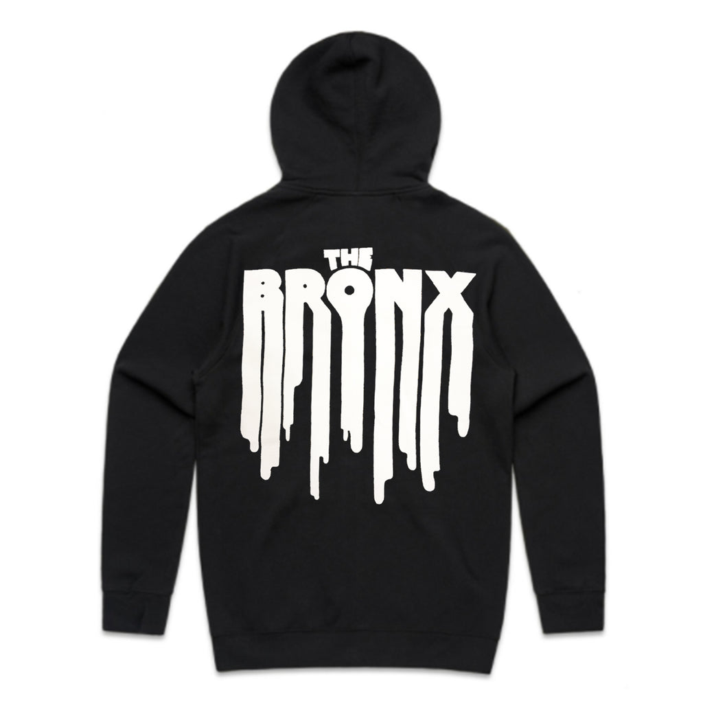 The Bronx - Drip Logo Zip Up Hoodie (Black)