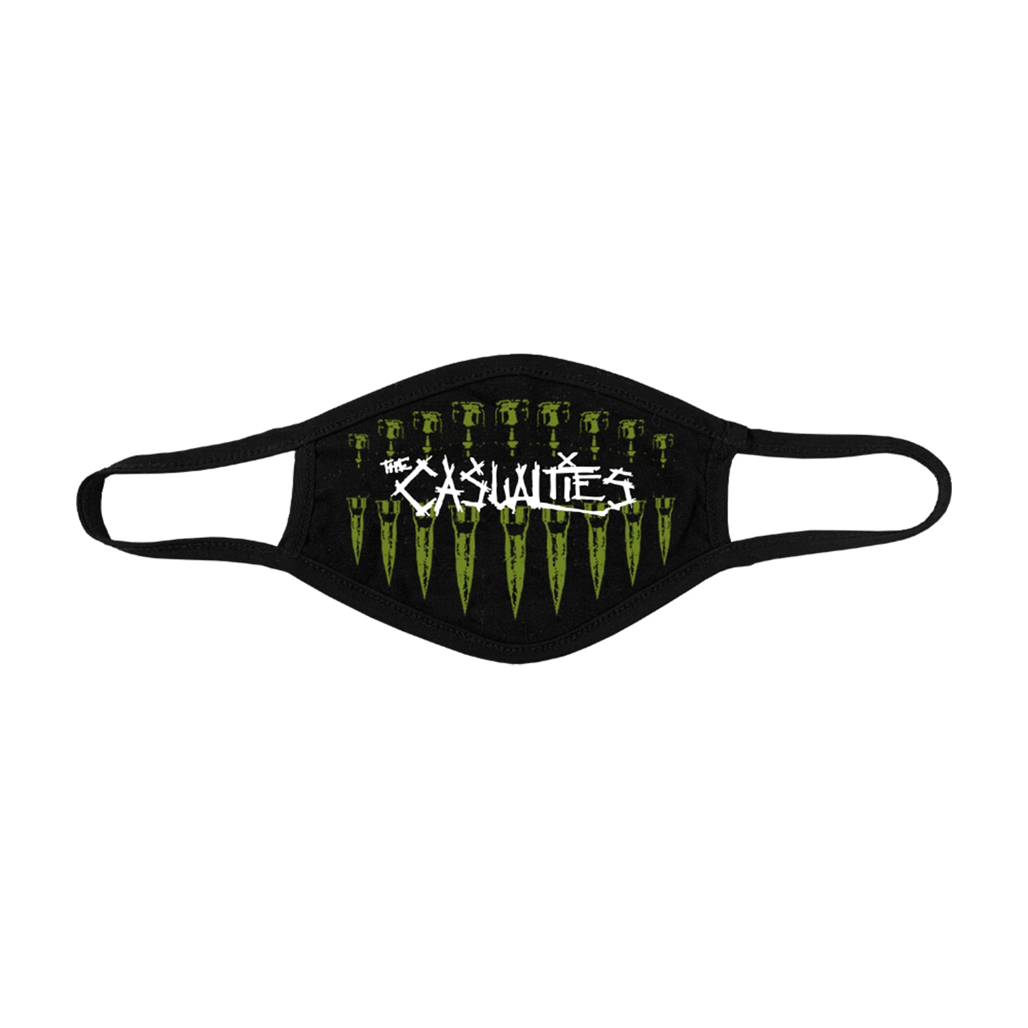 The Casualties - Bullets Face Mask (Black)