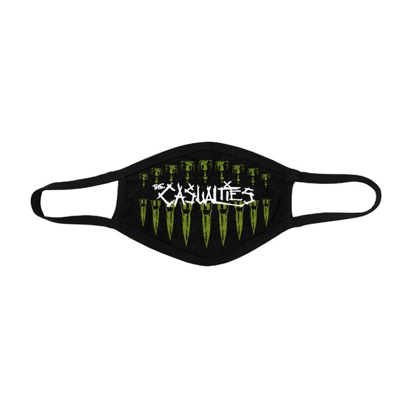 The Casualties - Bullets Face Mask (Black)