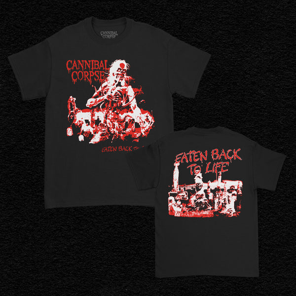 Cannibal Corpse - Eaten Back To Life Alternate T-Shirt (Black)