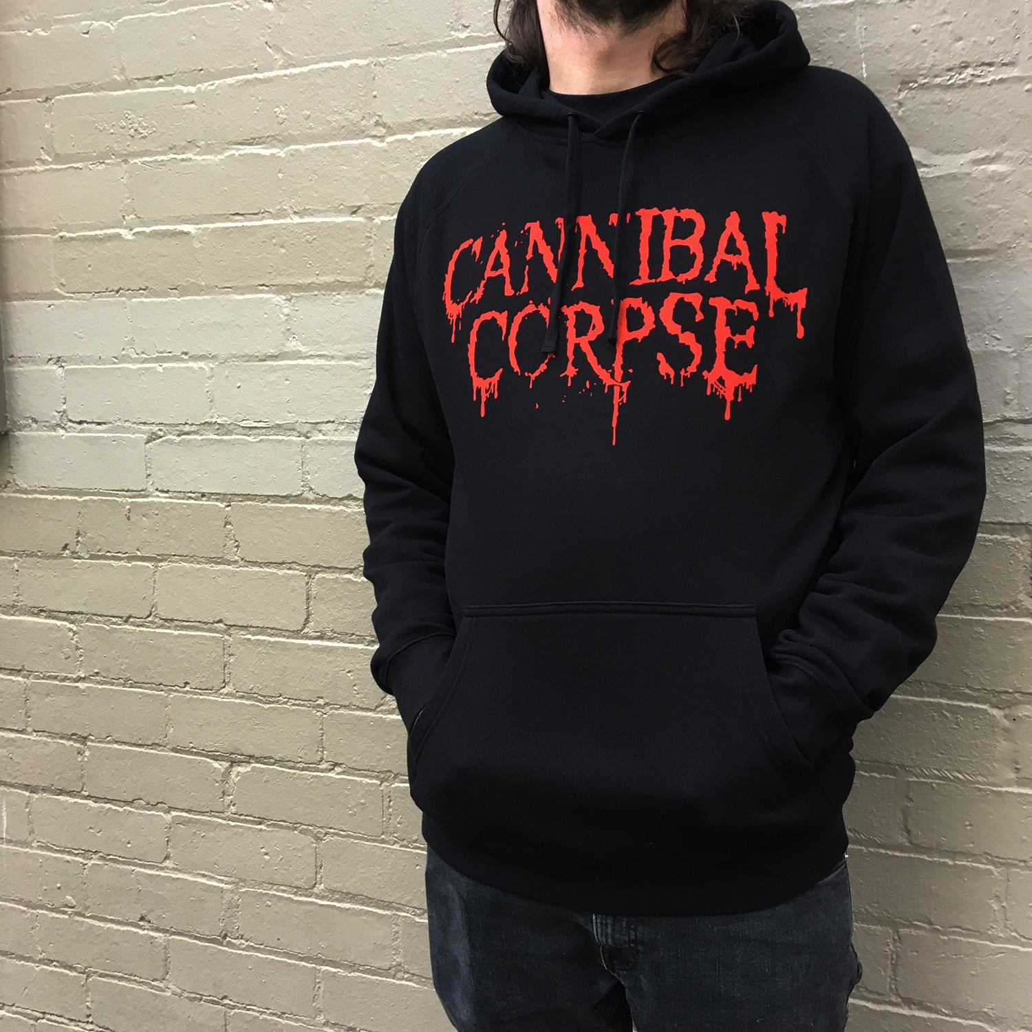 Cannibal Corpse - Cannibal Corpse Logo Pullover Hoodie (Black)