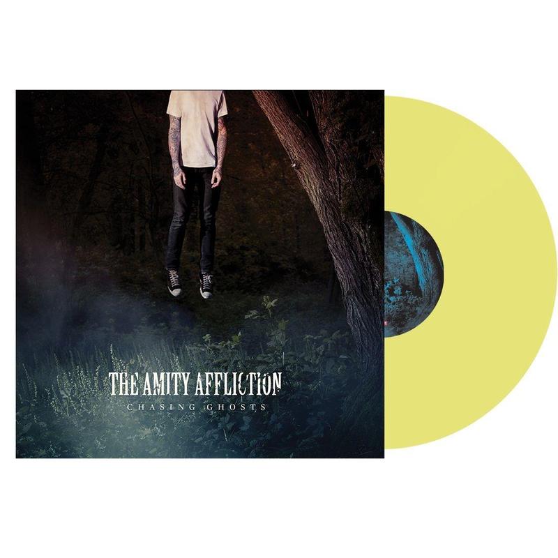 The Amity Affliction - Chasing Ghosts LP (Lemon Yellow)