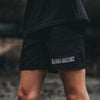Diamond Construct - College Embroidered Shorts (Black)