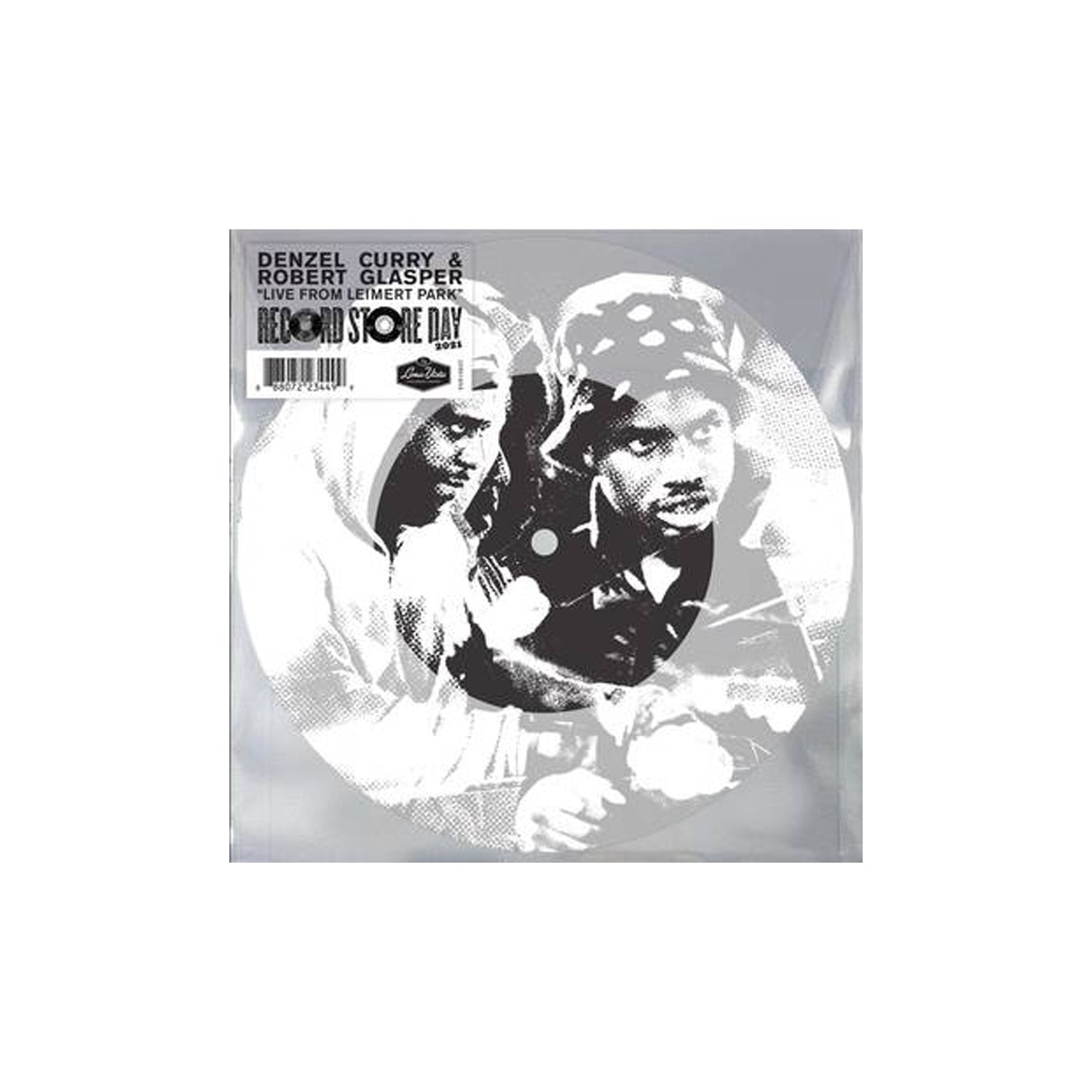 Denzel Curry & Robert Glasper - Live From Leimert Park 7" (Clear Picture Disc)