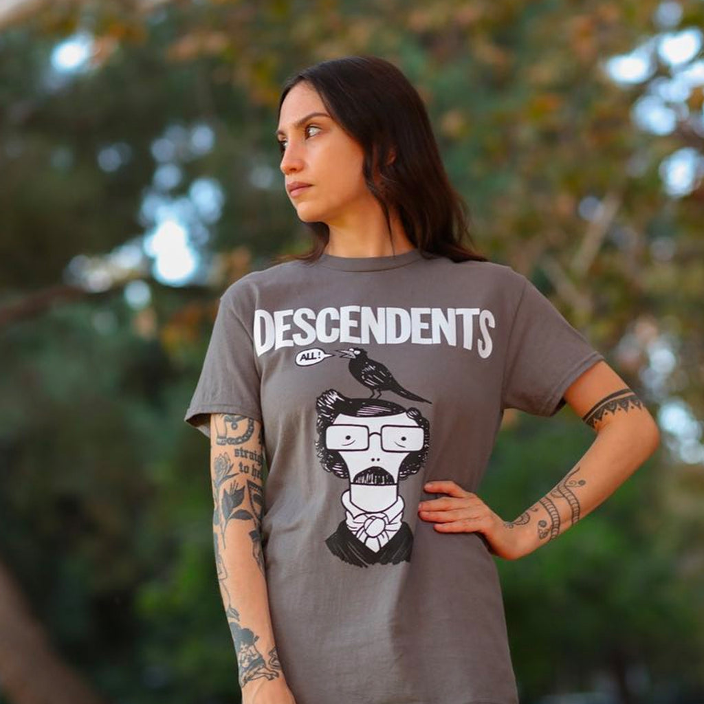 Descendents - Quoth the Milo Glow in the Dark Tee (Charcoal)