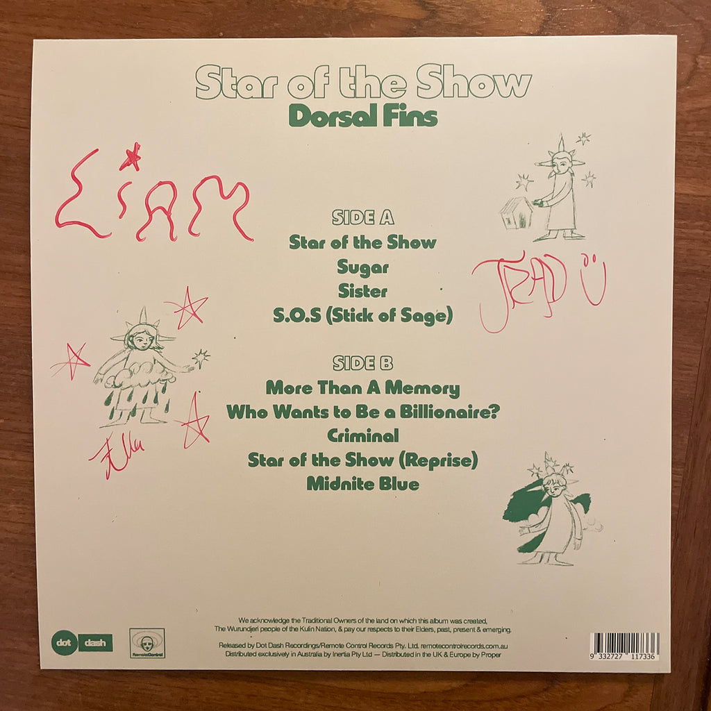 Dorsal Fins - Star Of The Show LP (Black)