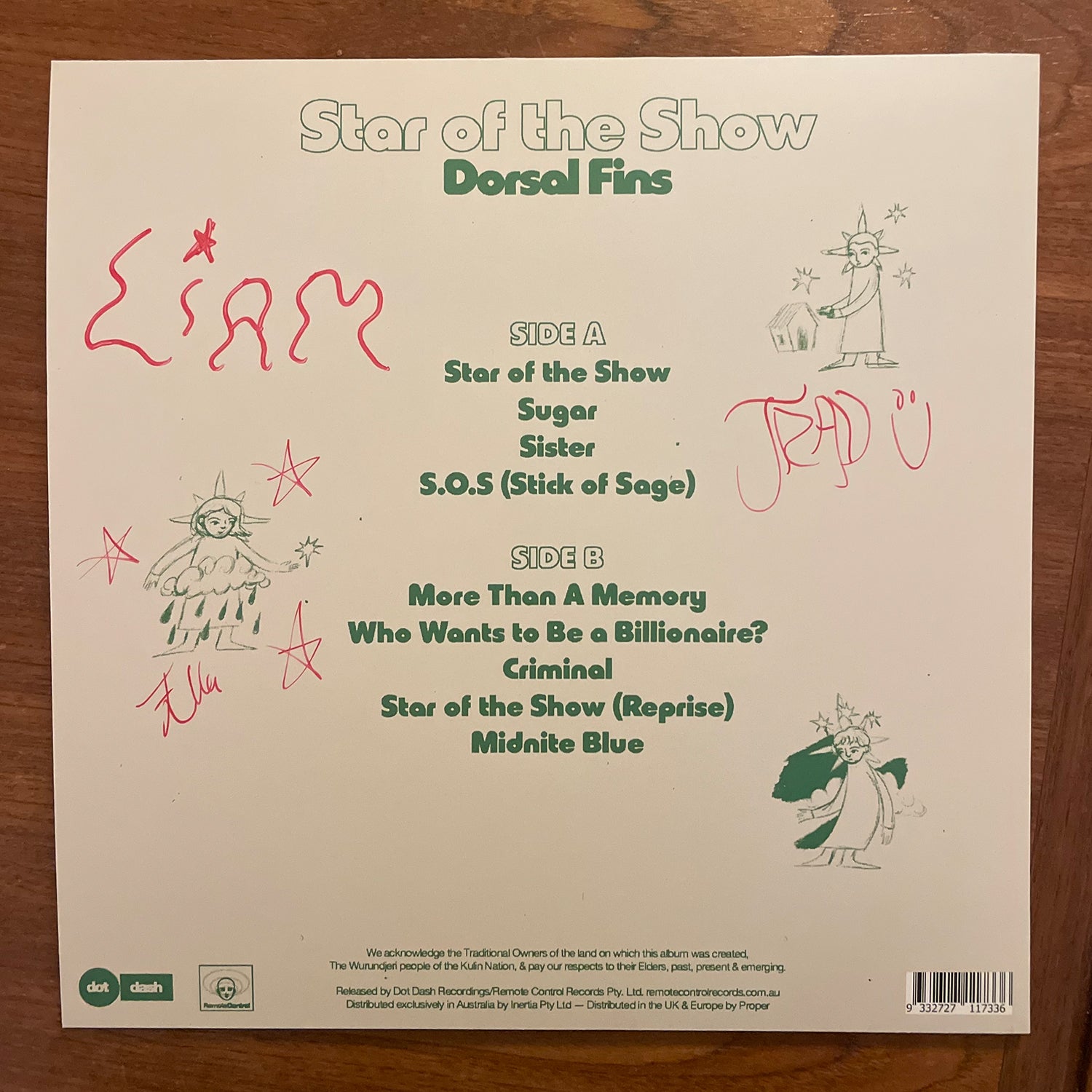 Dorsal Fins - Star Of The Show LP (Black)
