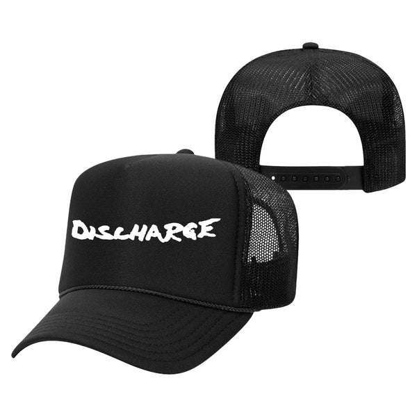 Discharge – Logo Trucker Hat (Black)