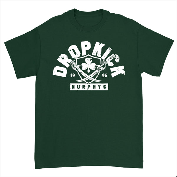 Dropkick Murphys - Bruin Badge T-Shirt (Hunter Green)