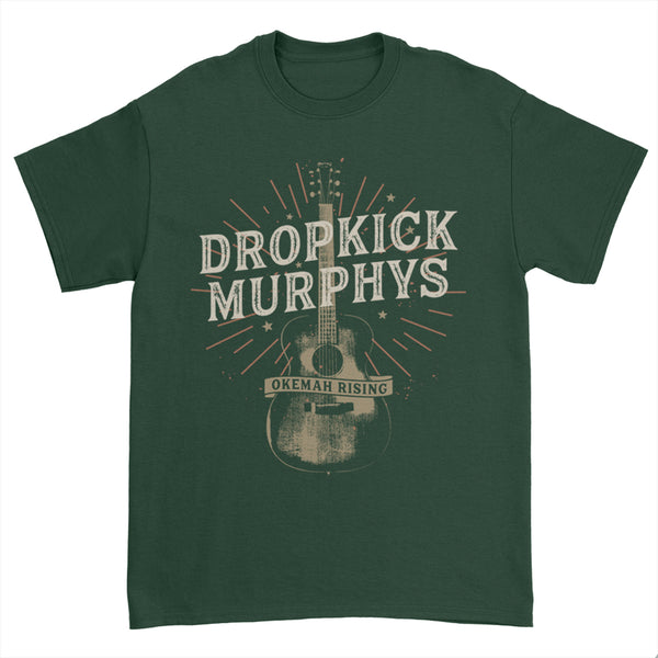 Dropkick Murphys - Guitar Blast T-Shirt (Forest Green)