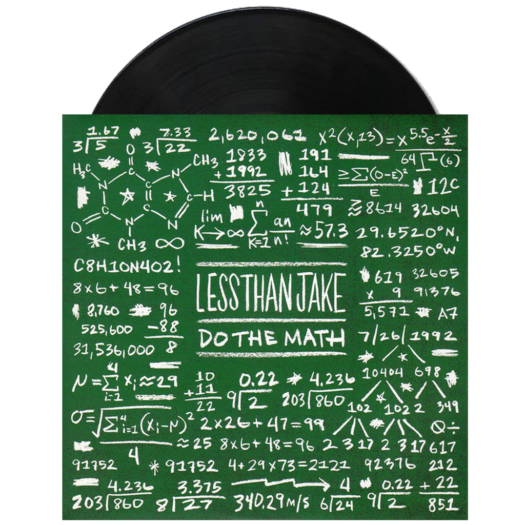Less Than Jake - Do The Math 7" (Black vinyl)