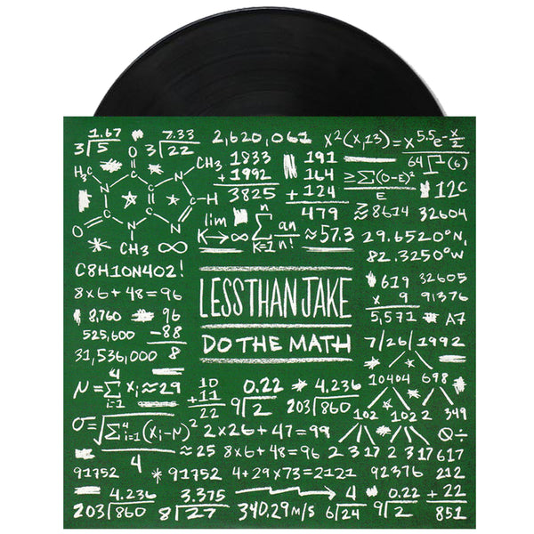 Less Than Jake - Do The Math 7" (Black vinyl)