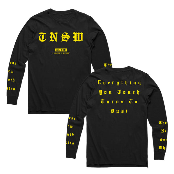 These New South Whales -  New Dust Longsleeve (Black)