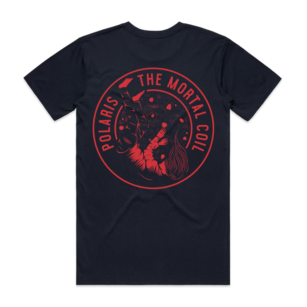 Polaris - Falling Man Circle T-shirt (back)