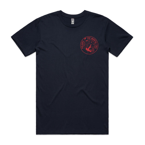 Polaris - Falling Man Circle T-shirt (front)