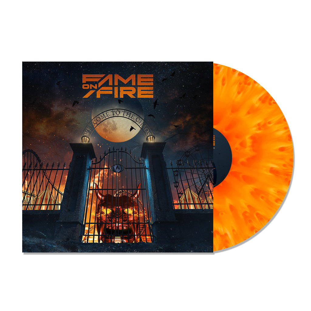 Fame On Fire - Welcome To The Chaos LP (Cloudy Orange)