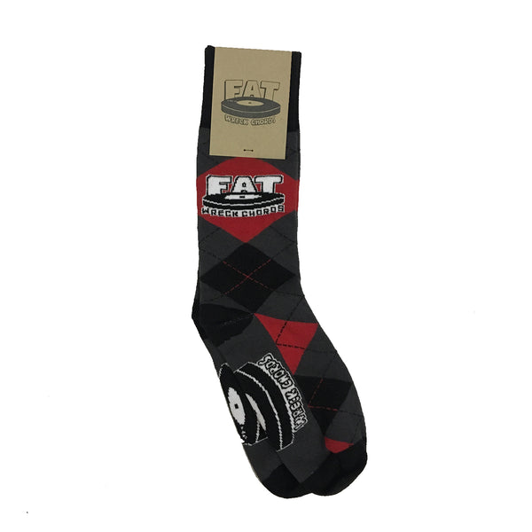 Fat Wreck Chords Logo Socks (Argyle)