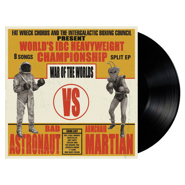 Bad Astronaut vs. Armchair Martian - War Of The Worlds Split LP (Colour Vinyl)
