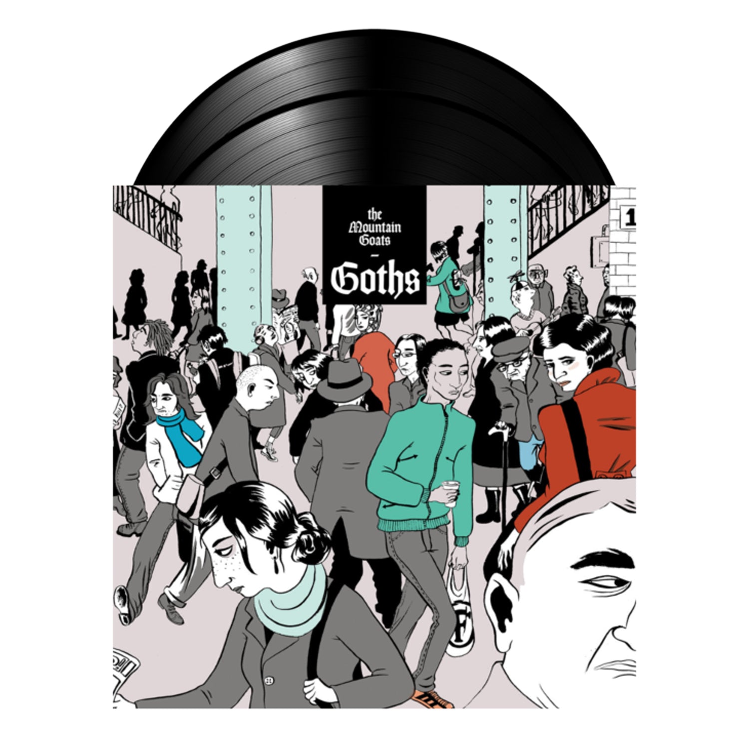 The Mountain Goats - Goths (Black) 2LP