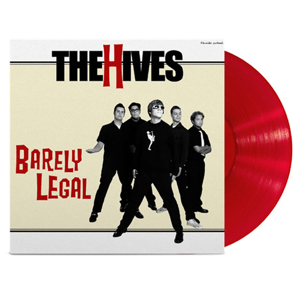 The Hives - Barely Legal 25th Anniversary Re-Issue LP (Blood Red)