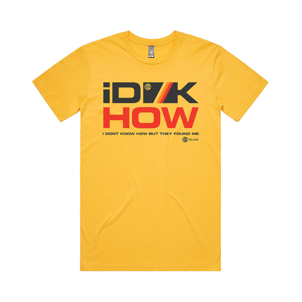 iDKHOW - iDKHOW 2D T-Shirt (Yellow)