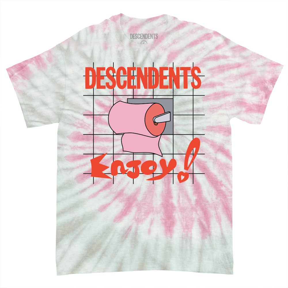 Descendents - Enjoy! Album Tee (Rose Dye)