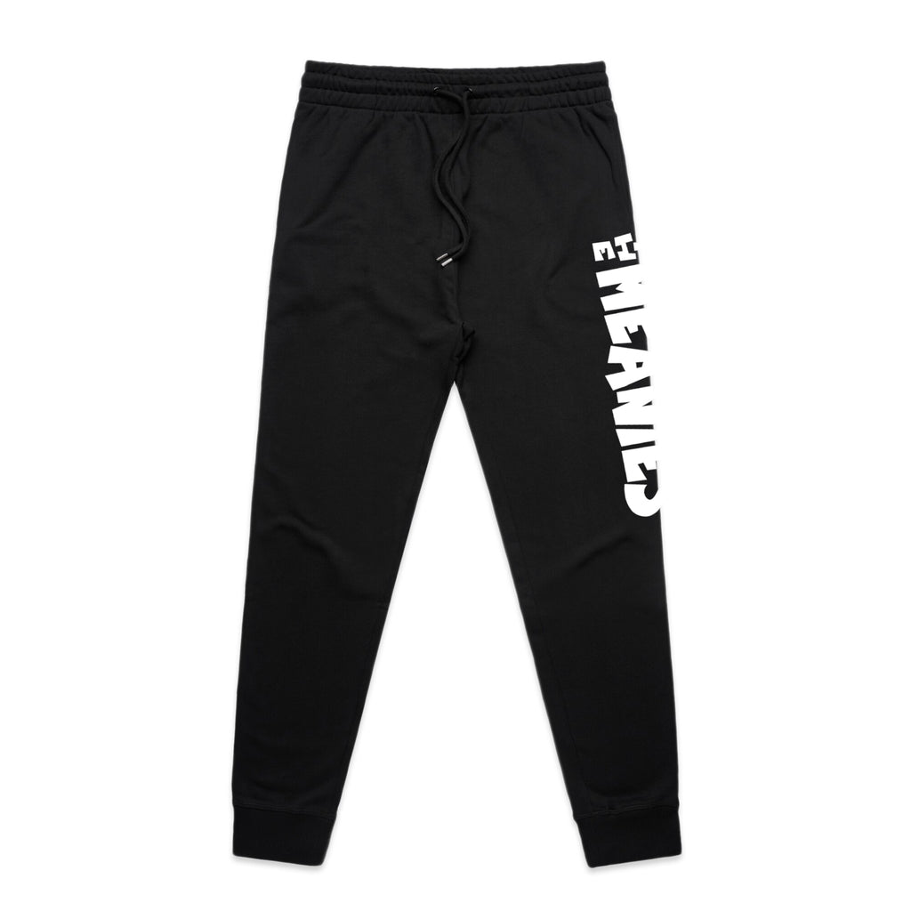 The Meanies - Logo Track Pants (Black)