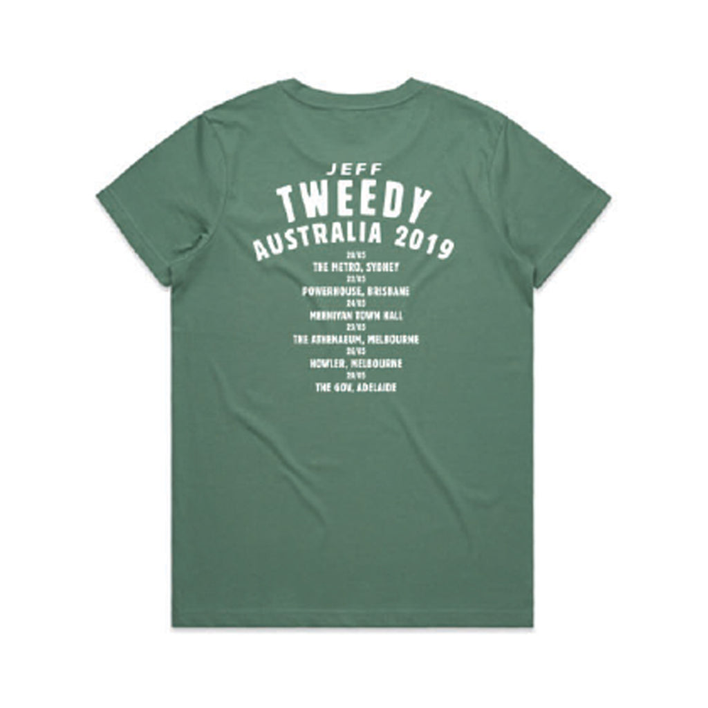 Jeff Tweedy - 2019 Tour T-Shirt (Sage)